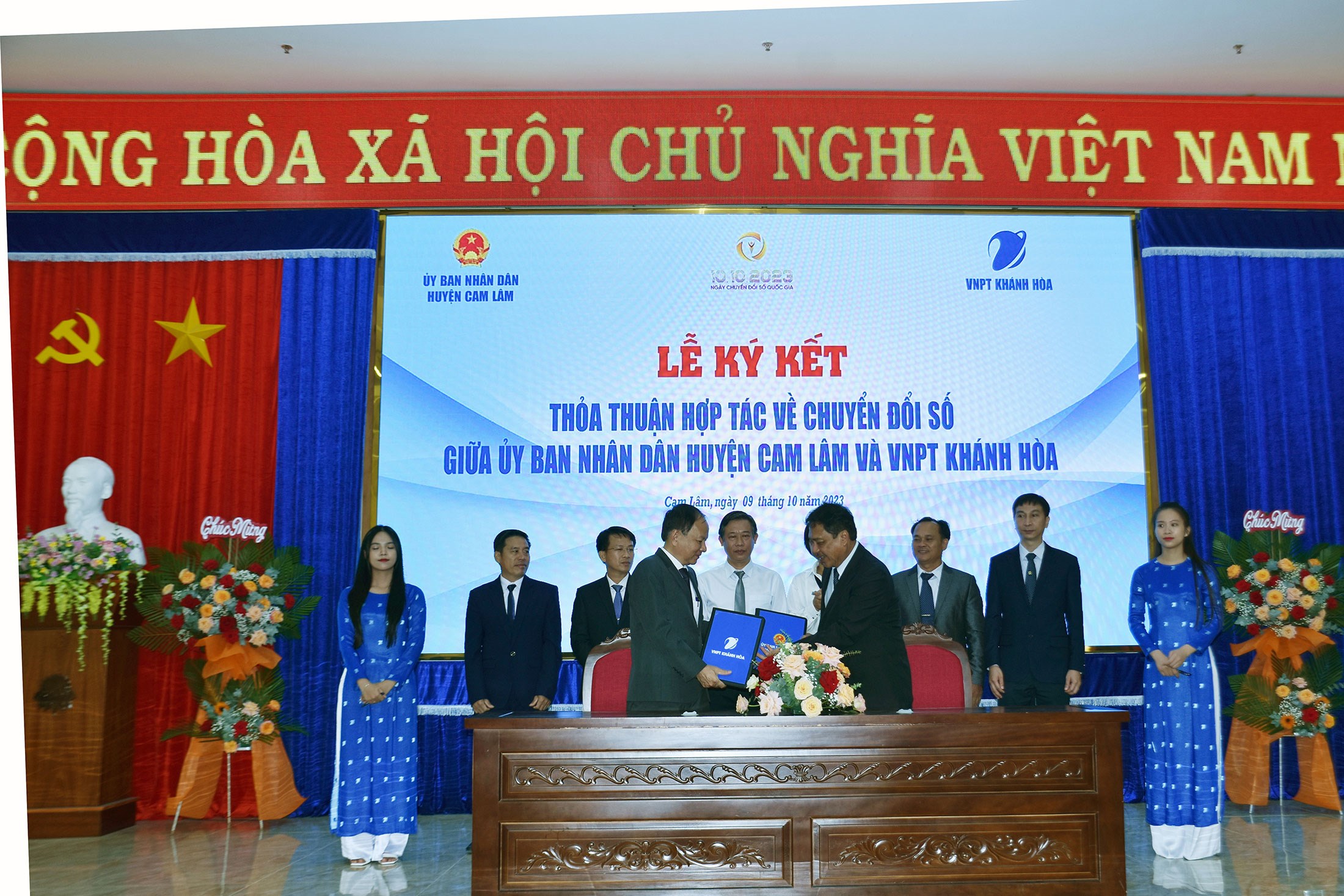 Đảng bộ Viễn thông Khánh Hòa tiếp tục chỉ đạo triển khai các thỏa thuận hợp tác với tỉnh.