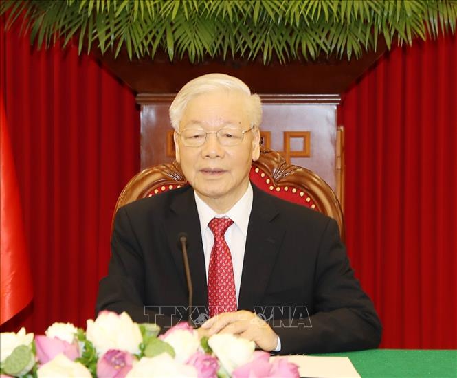Tổng Bí thư Nguyễn Phú Trọng trả lời phỏng vấn của Thông tấn xã Việt Nam nhân dịp năm mới 2022