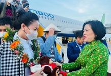 Đoàn khách du lịch đầu tiên của Trung Quốc trở lại Khánh Hòa