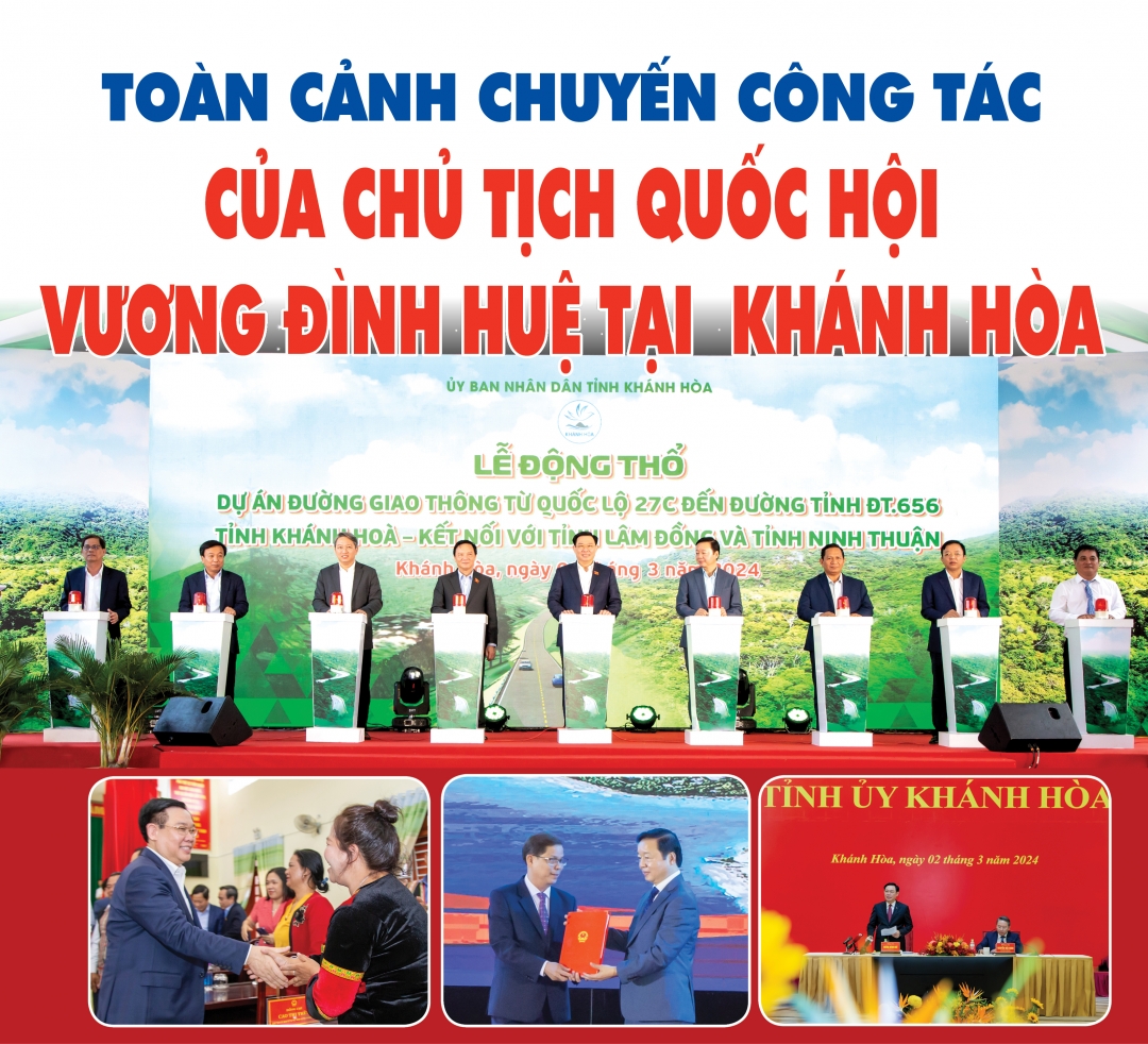 E-magazine: Toàn cảnh chuyến công tác của Chủ tịch Quốc hội Vương Đình Huệ tại Khánh Hòa