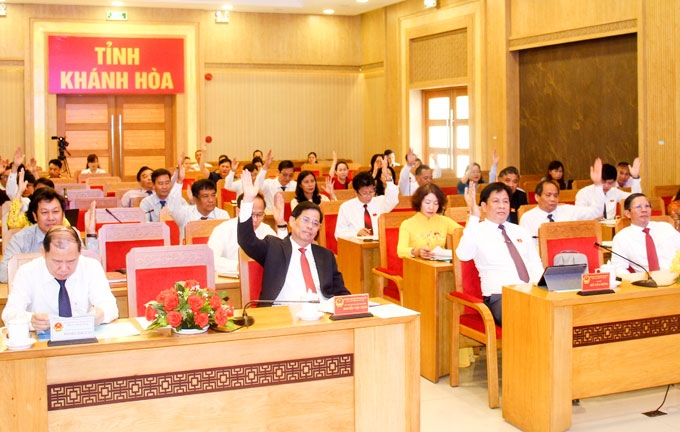 Kỳ họp chuyên đề, HĐND tỉnh Khánh Hòa khóa VII