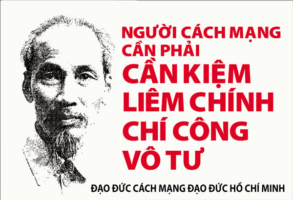 Tăng cường sự lãnh đạo của Ðảng đối với công tác giáo dục cần, kiệm, liêm, chính, chí công vô tư