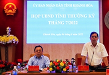 UBND tỉnh Khánh Hòa họp thường kỳ tháng 7