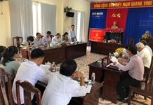 Đoàn Khảo sát công tác an toàn thực phẩm làm việc tại Thị xã Ninh Hòa