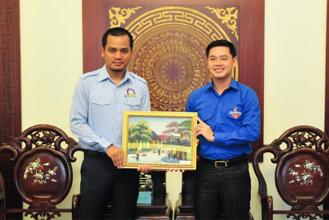 Tăng cường hợp tác giữa thanh niên Khánh Hoà và Campuchia