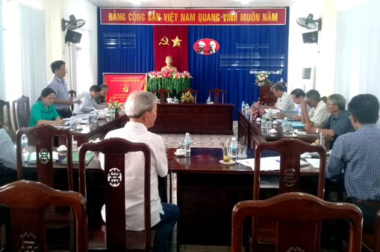 Thẩm định cuốn lịch sử Đảng bộ Đảng Cộng sản  Việt Nam thị xã Ninh Hòa giai đoạn 1975-2010