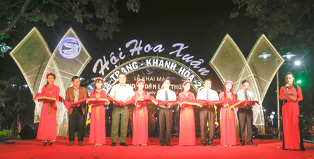 Khai mạc Hội hoa xuân Nha Trang - Khánh Hòa 2017