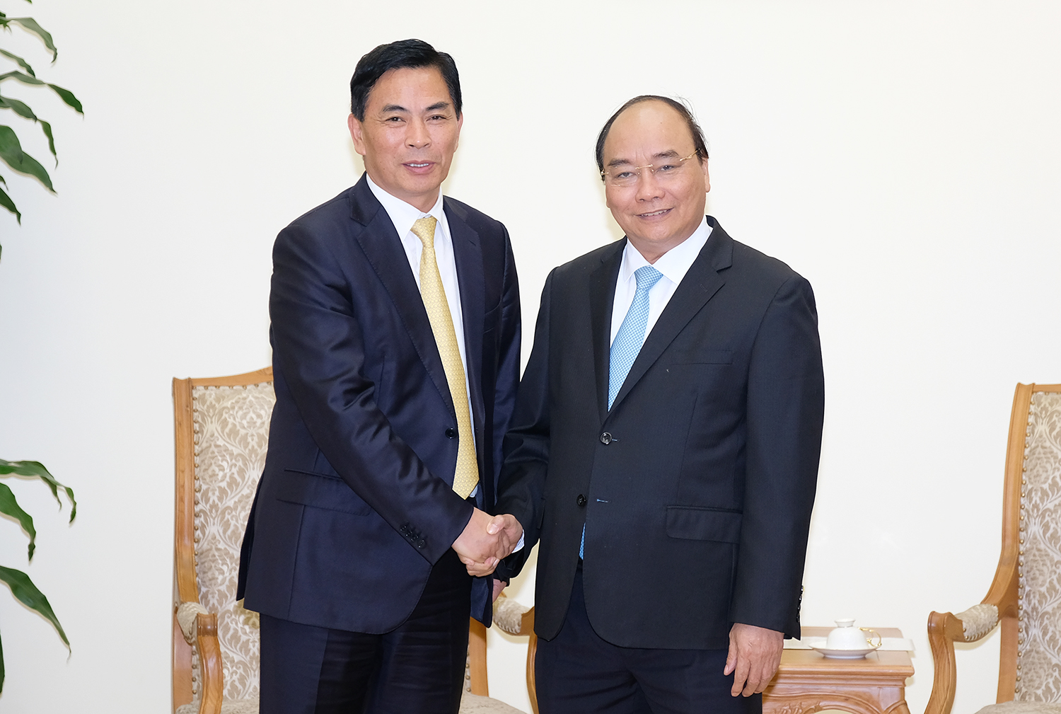 Thủ tướng tiếp Chủ tịch Tập đoàn Giai Nguyên (Hong Kong, Trung Quốc)
