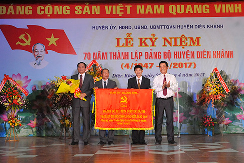 Kỷ niệm 70 năm thành lập Đảng bộ huyện Diên Khánh