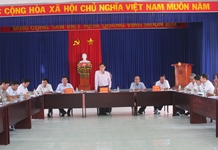 Lãnh đạo tỉnh Khánh Hòa làm việc tại các địa phương