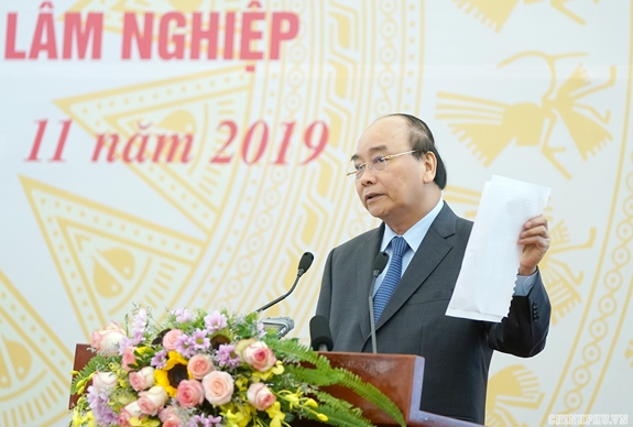 Thủ tướng Nguyễn Xuân Phúc dự hội nghị về đổi mới công ty nông, lâm nghiệp
