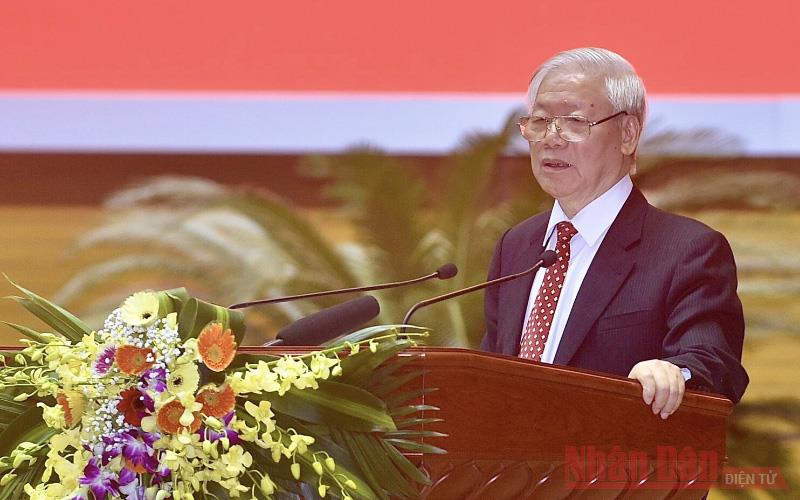 Phát biểu của Tổng Bí thư, Chủ tịch nước Nguyễn Phú Trọng tại Hội nghị cán bộ toàn quốc tổng kết công tác tổ chức đại hội đảng bộ các cấp