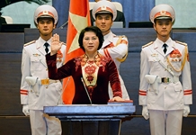 Chủ tịch Quốc hội Nguyễn Thị Kim Ngân tuyên thệ nhậm chức 