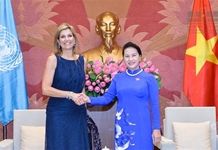Chủ tịch Quốc hội Nguyễn Thị Kim Ngân tiếp Hoàng hậu Hà Lan, Đặc phái viên của Tổng thư ký Liên Hợp Quốc về Tài chính toàn diện vì Phát triển