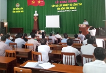 Hội Nông dân tỉnh Khánh Hòa mở Lớp Sơ cấp nghiệp vụ công tác Hội Nông dân khóa V tại thành phố Cam Ranh