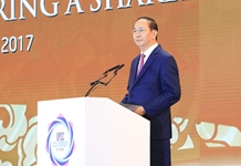 Chủ tịch nước Trần Đại Quang phát biểu Khai mạc tại Hội nghị thượng đỉnh doanh nghiệp APEC