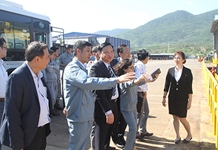 Bí thư Tỉnh ủy Khánh Hoà làm việc tại Công ty TNHH Nhà máy tàu biển Hyundai Vinashin