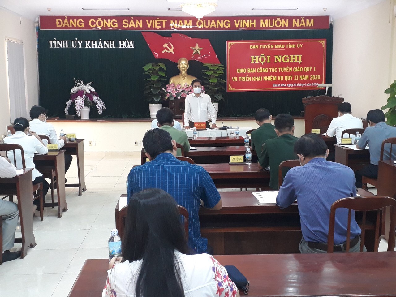 Ban Tuyên giáo Tỉnh ủy Khánh Hoà: Hội nghị giao ban công tác tuyên giáo quý I và triển khai nhiệm vụ quý II/2020