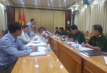 Kiểm tra công tác tuyên truyền miệng tại Đảng ủy Quân sự tỉnh