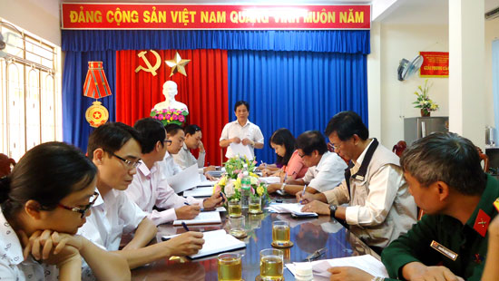 Khẩn trương hoàn thành công tác chuẩn bị tổ chức Lễ kỷ niệm 87 năm Ngày thành lập Đảng trước Tết Nguyên đán