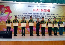 Khánh Hòa: Sơ kết thực hiện Chỉ thị 788 của Thường vụ Quân ủy Trung ương