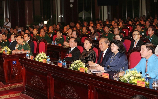 Chủ tịch Quốc hội Nguyễn Thị Kim Ngân dự chương trình “Tri ân đồng đội”