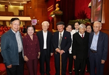 Tổng Bí thư, Chủ tịch nước Nguyễn Phú Trọng chủ trì Hội nghị gặp mặt cán bộ lãnh đạo cấp cao nghỉ hưu