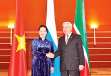 Chủ tịch Quốc hội Nguyễn Thị Kim Ngân thăm Cộng hòa Ta-ta-xtan, LB Nga