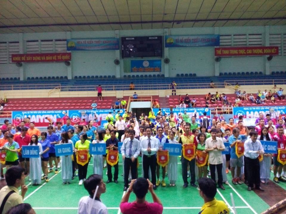 Khánh Hòa đăng cai tổ chức Giải Bóng Bàn, Cầu lông gia đình toàn quốc năm 2016