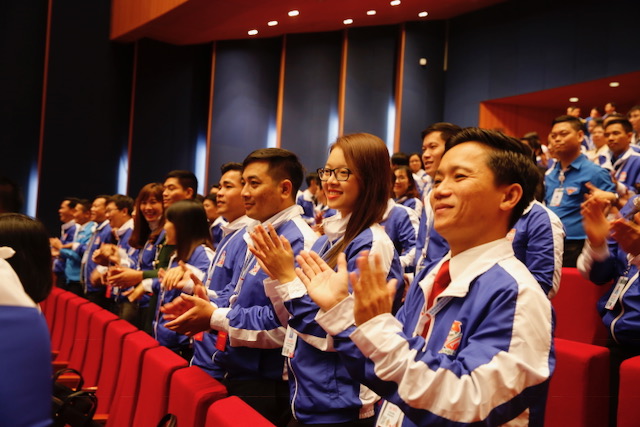 Phiên làm việc thứ nhất Đại hội Đoàn TNCS Hồ Chí Minh lần thứ XI