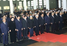 Cử hành trọng thể Lễ viếng Chủ tịch nước Trần Đại Quang