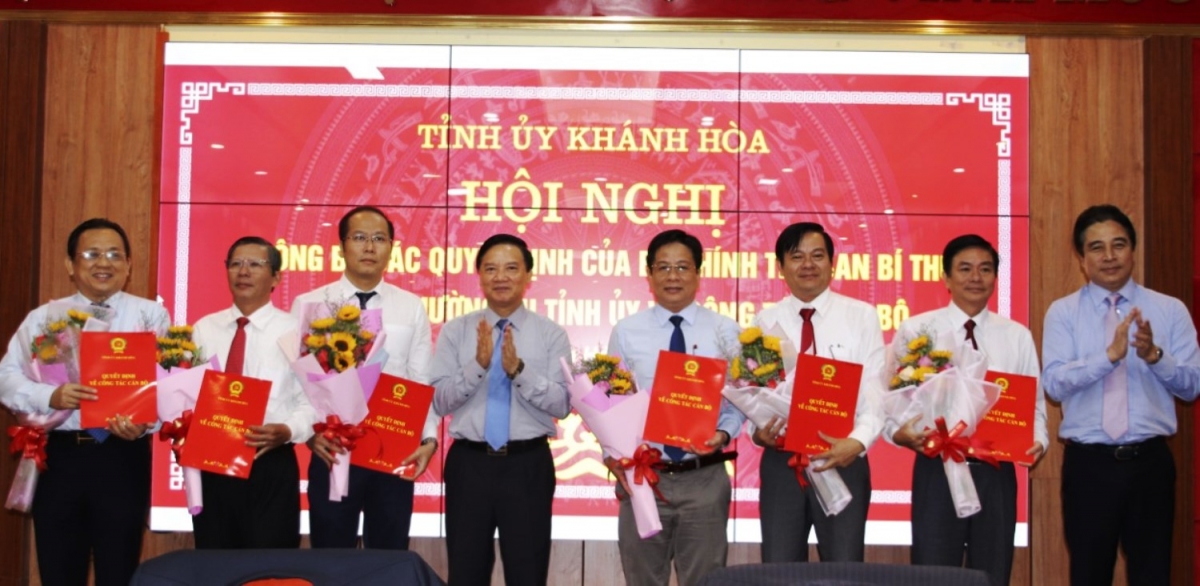 Trưởng ban Tuyên giáo Tỉnh ủy Khánh Hòa được phân công thêm nhiệm vụ