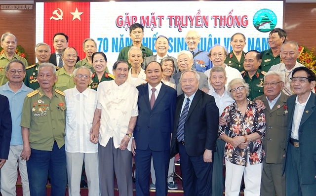 Thủ tướng Nguyễn Xuân Phúc dự gặp mặt truyền thống 70 năm Thiếu sinh quân Việt Nam