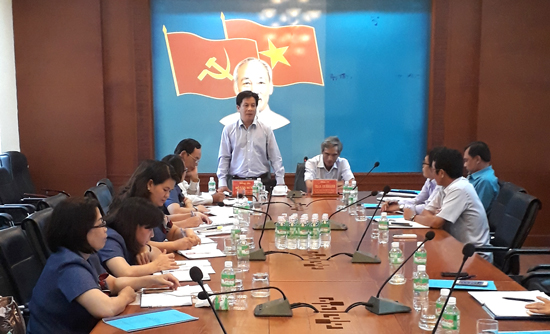 Ban Tuyên giáo Tỉnh ủy làm việc với Thường trực Thành ủy Nha Trang về công tác tuyên giáo