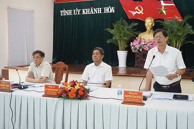 Hội nghị Tỉnh ủy Khánh Hòa lần thứ 16