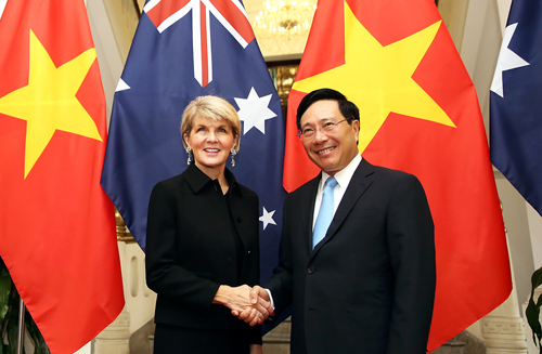 Hợp tác kinh tế-thương mại-đầu tư là trọng tâm của quan hệ Việt Nam-Australia
