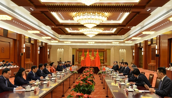 Đưa quan hệ giữa Quốc hội Việt Nam và Nhân đại toàn quốc Trung Quốc lên tầm cao mới