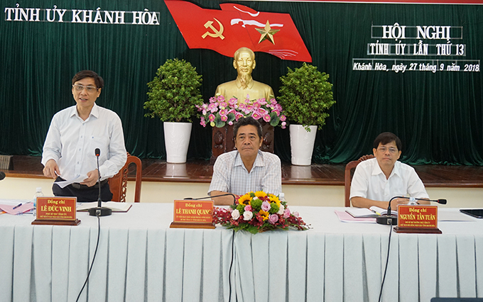 Hội nghị Tỉnh ủy Khánh Hòa lần thứ 13