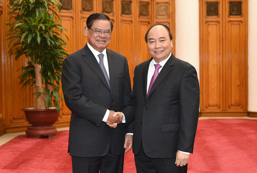 Thủ tướng Nguyễn Xuân Phúc tiếp Phó Thủ tướng Campuchia