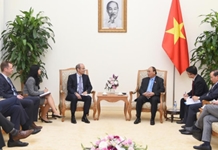 Thủ tướng Nguyễn Xuân Phúc tiếp Tập đoàn AB InBev (Vương quốc Bỉ)