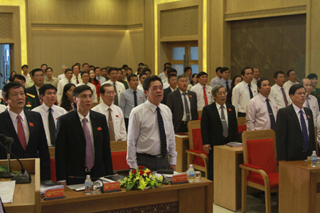 Khai mạc kỳ họp thứ 3, HĐND tỉnh Khánh Hòa khóa VI