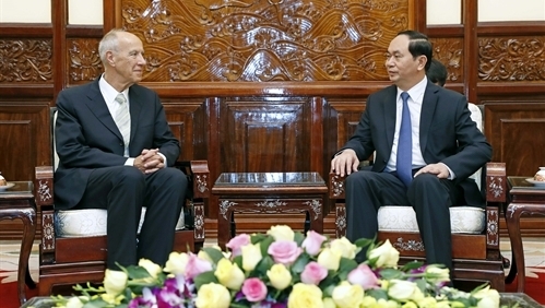 Chủ tịch nước Trần Ðại Quang tiếp Tổng Giám đốc Tổ chức WIPO