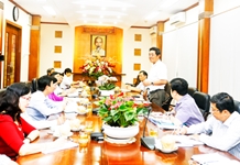Lãnh đạo tỉnh làm việc với Trung ương Hội Nông dân Việt Nam