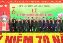 Tổng Bí thư Nguyễn Phú Trọng dự Lễ kỷ niệm 70 năm Ngày truyền thống Bệnh viện T.Ư Quân đội 108