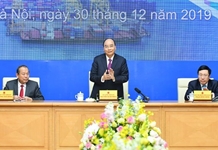 Thủ tướng Nguyễn Xuân Phúc dự Lễ ghi nhận xuất, nhập khẩu hàng hóa của Việt Nam vượt mốc 500 tỷ USD