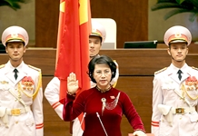 Lễ tuyên thệ nhậm chức của Chủ tịch Quốc hội