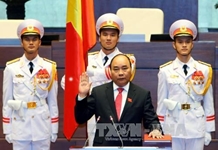 Thủ tướng Chính phủ Nguyễn Xuân Phúc tuyên thệ nhậm chức