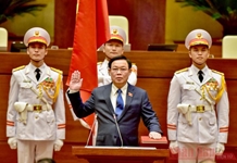 Đồng chí Vương Đình Huệ tuyên thệ nhậm chức Chủ tịch Quốc hội khoá XV