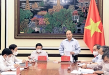 Chủ tịch nước Nguyễn Xuân Phúc chủ trì cuộc họp xây dựng đề án chiến lược xây dựng và hoàn thiện Nhà nước pháp quyền XHCN Việt Nam