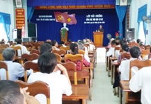 Diên Khánh: Bồi dưỡng nghiệp vụ công tác dân vận cho hơn 100 học viên